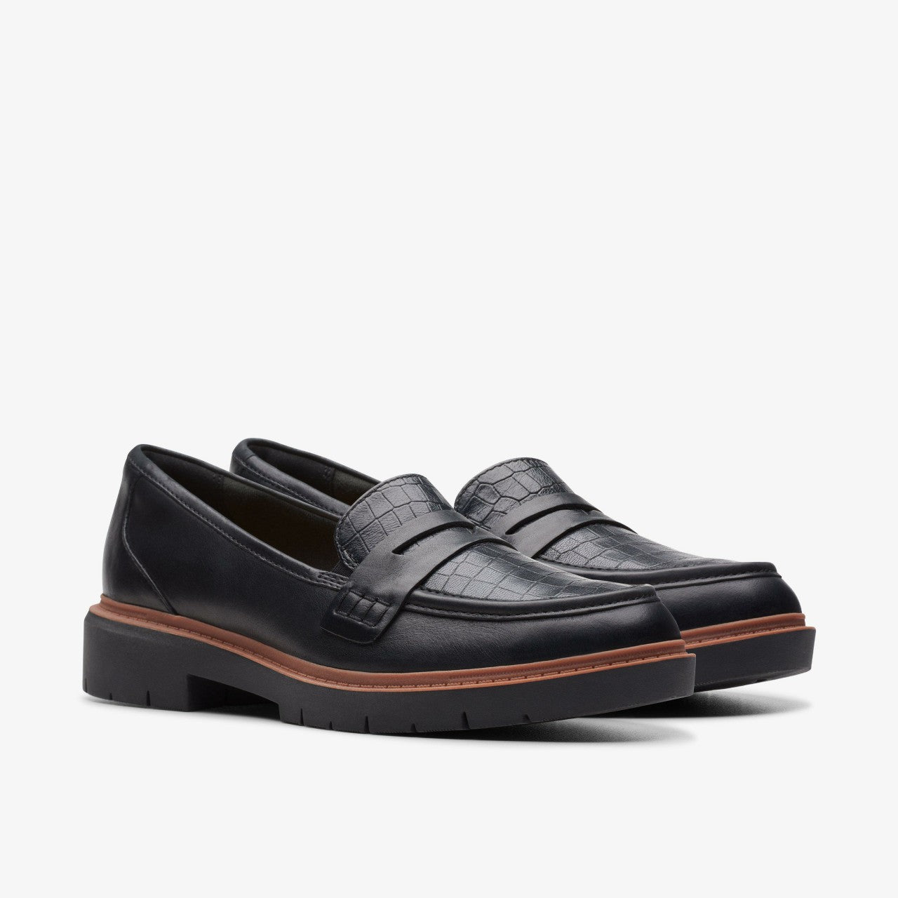 Westlynn Ayla Black Leather | Clarks Sale - Women