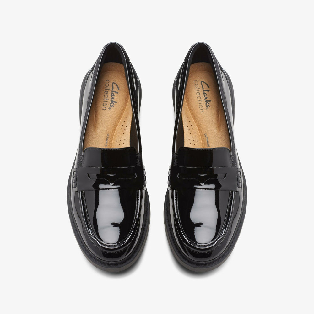 Westlynn Ayla Black Patent | Clarks outlet - Women