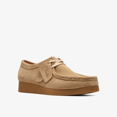 Wallabee EVO Shoe Dark Sand Suede | Clarks discount - Women