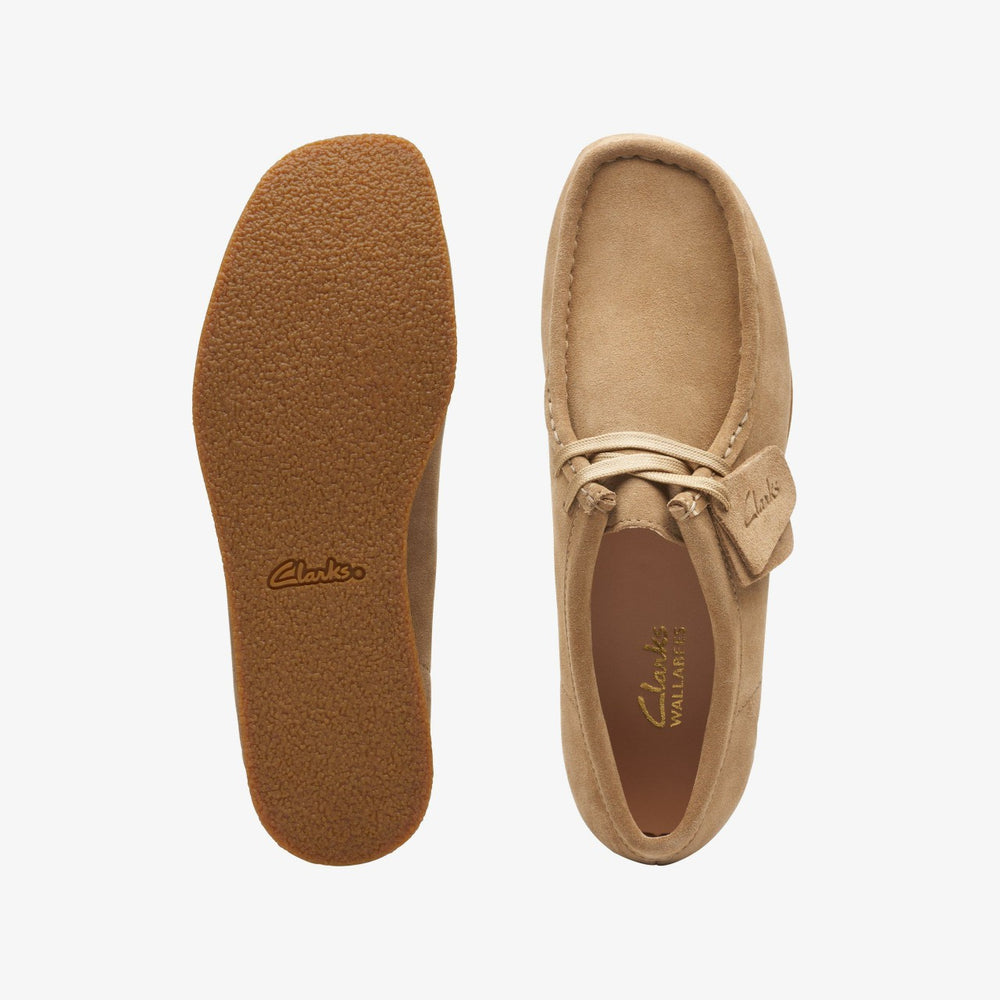 Wallabee EVO Shoe Dark Sand Suede | Clarks discount - Women