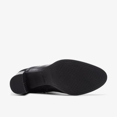 Freva 85 Buckle Black Leather | Clarks discount - Women
