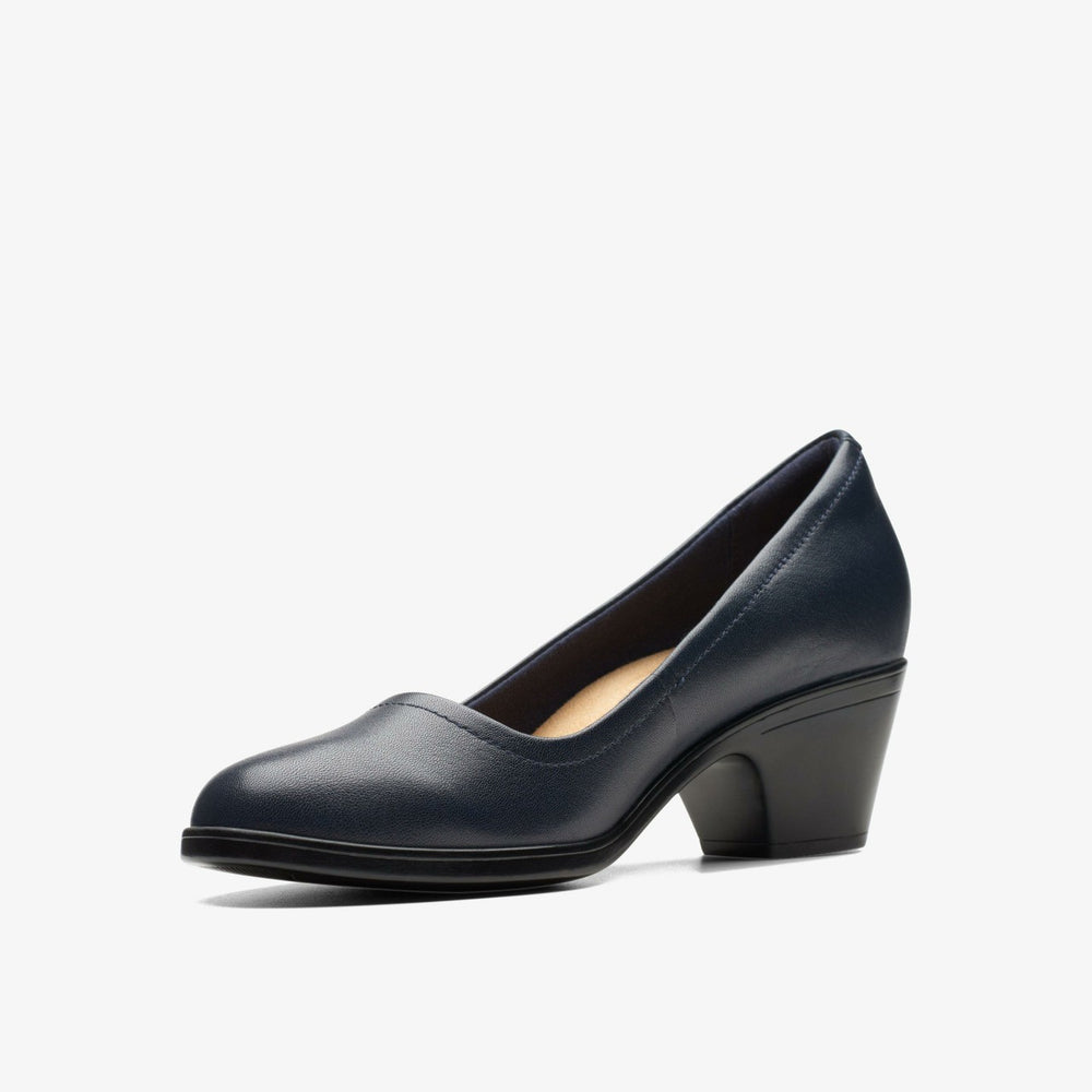 Emily2 Ruby Navy Leather | Clarks online - Women
