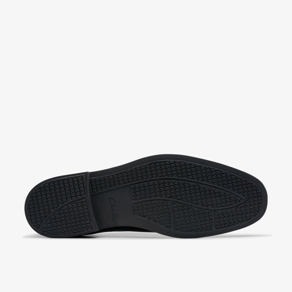 Howard Over Black Leather | Clarks on Sale - Men