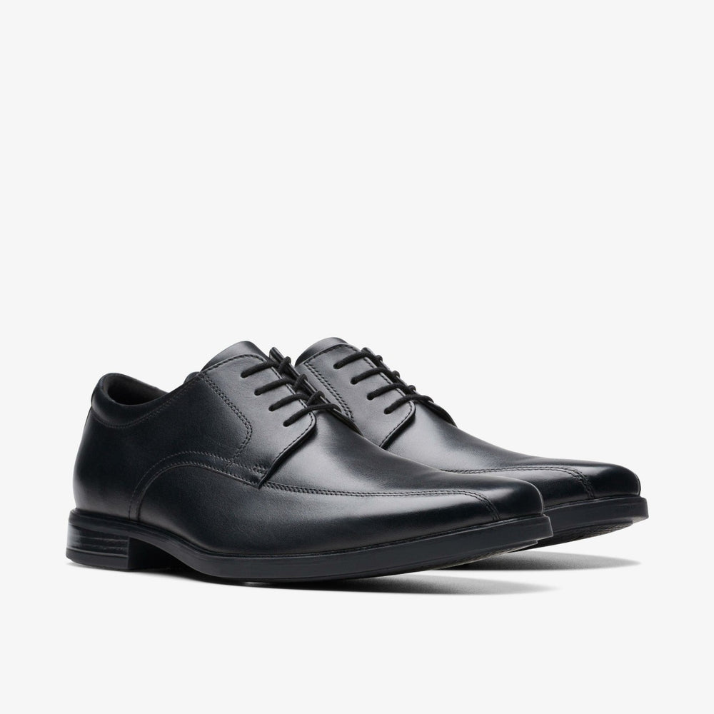 Howard Over Black Leather | Clarks on Sale - Men