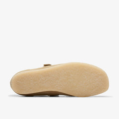 Wallabee T Bar Maple Suede | Clarks discount - Women