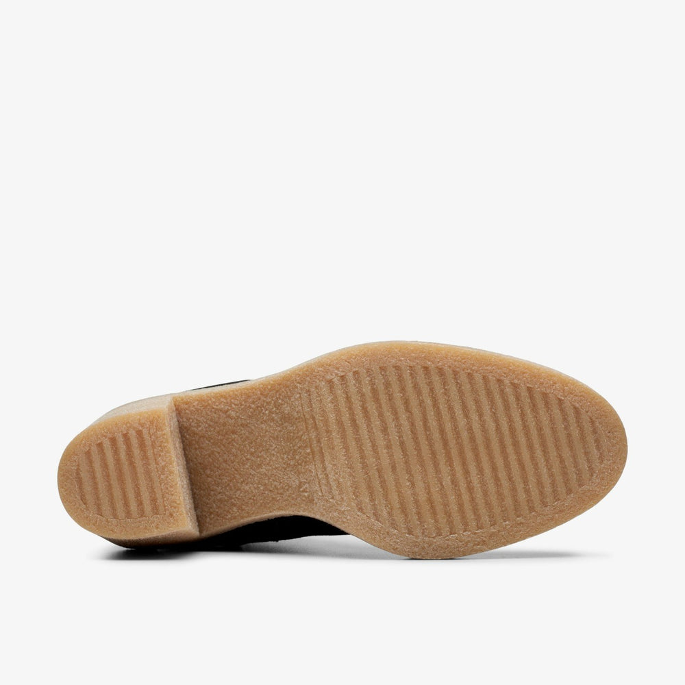 Colden Up Black Suede | Clarks on Sale - Women