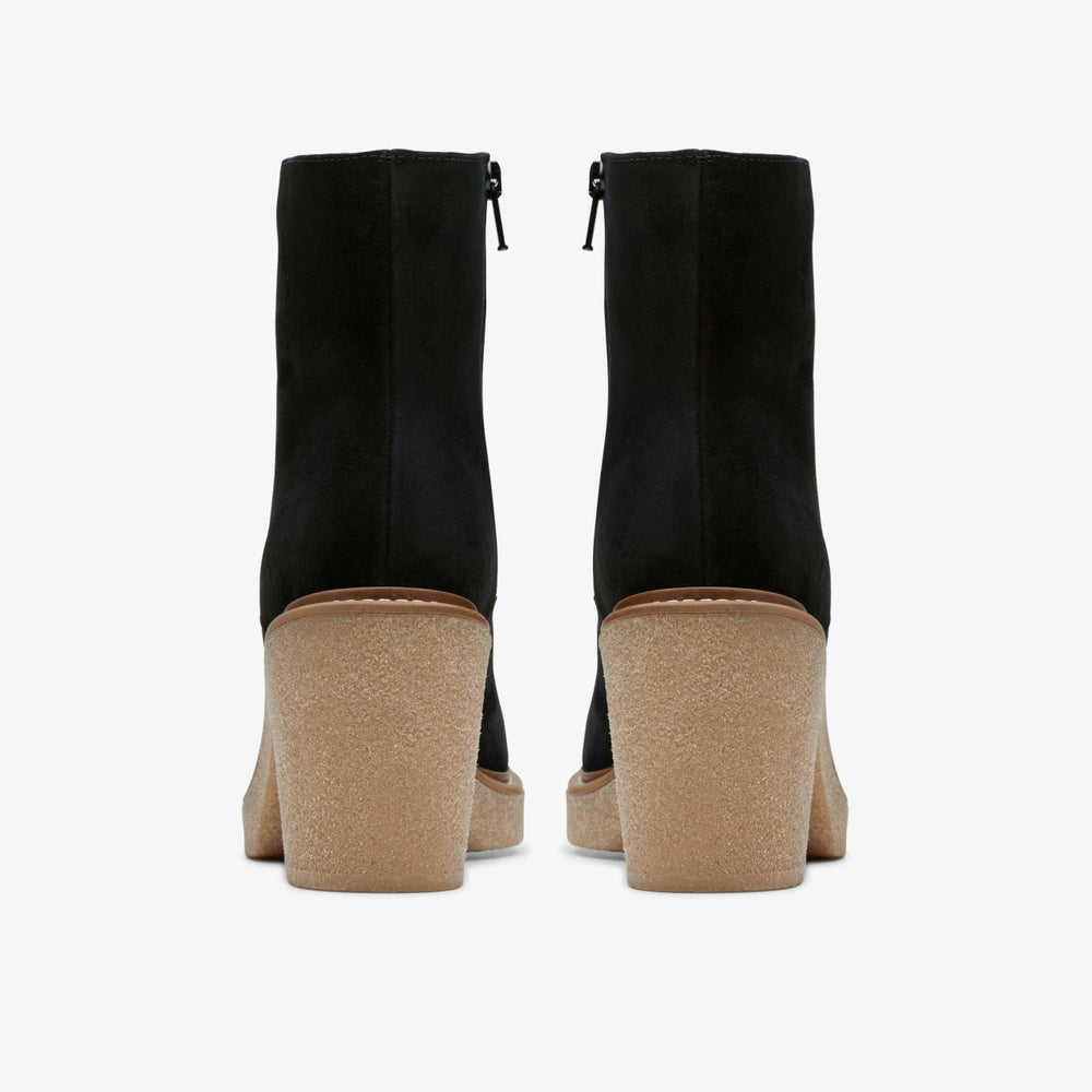 Colden Up Black Suede | Clarks on Sale - Women