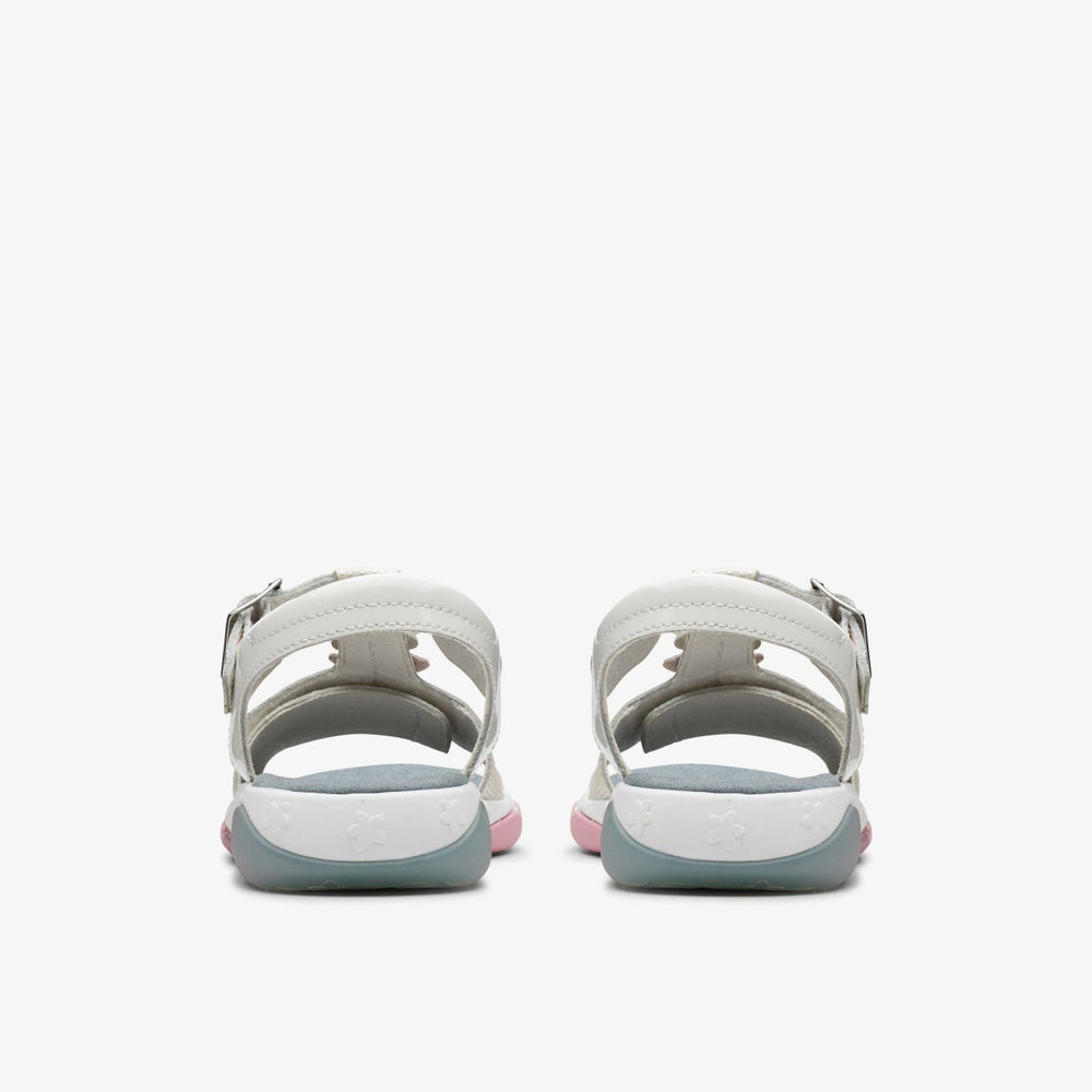 Osian Charm Kid White | Clarks discount - Kids