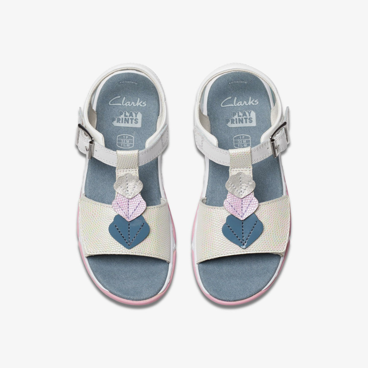 Osian Charm Kid White | Clarks discount - Kids