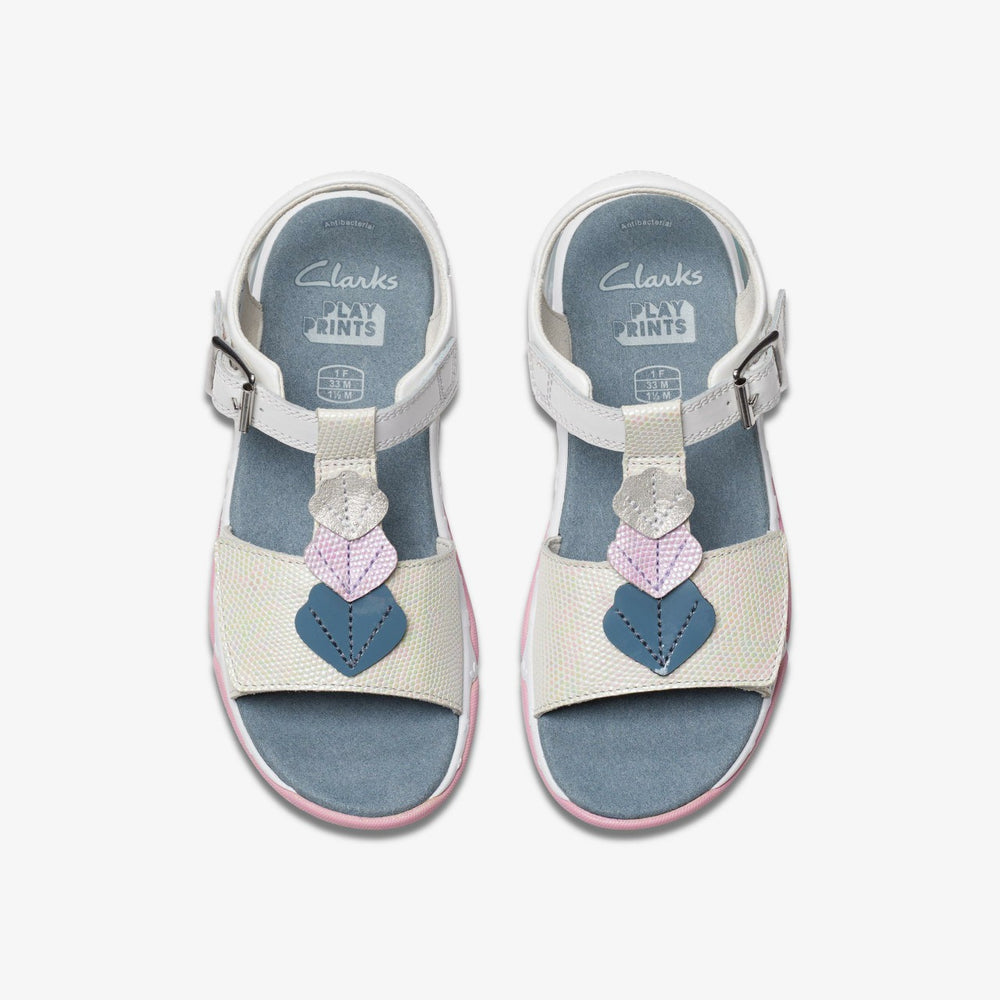 Osian Charm Kid White | Clarks discount - Kids