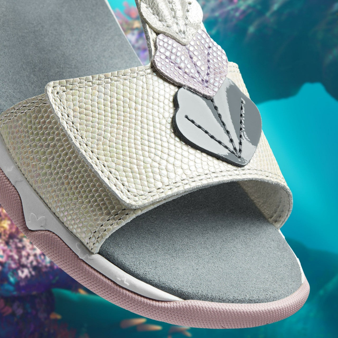 Osian Charm Kid White | Clarks discount - Kids