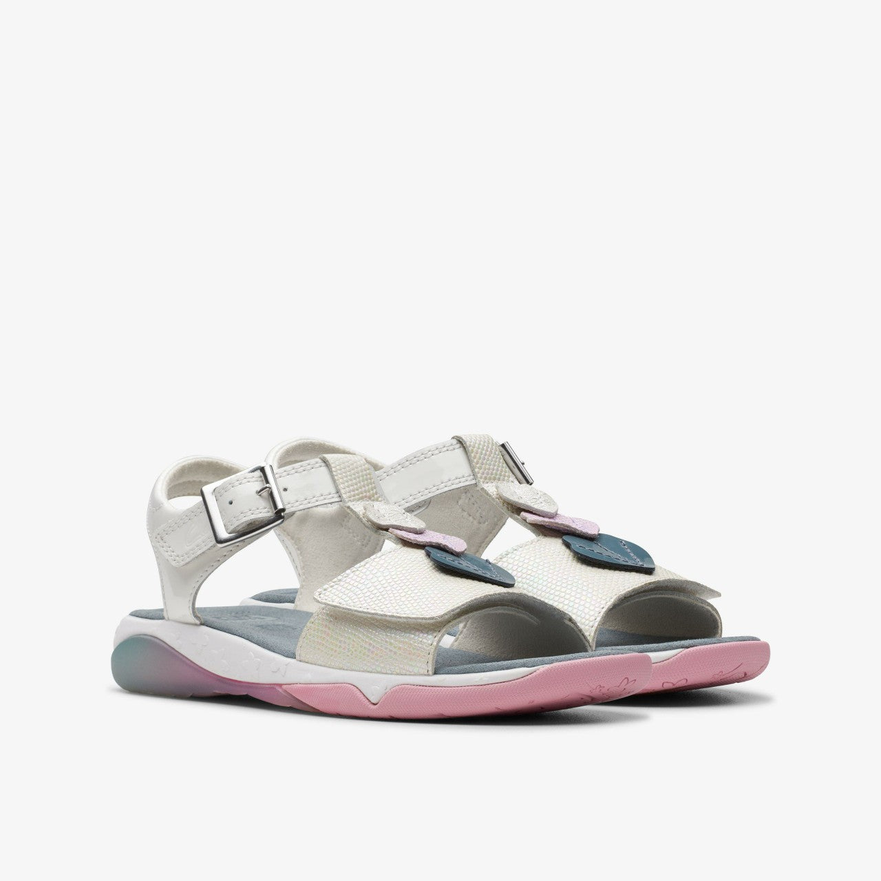 Osian Charm Kid White | Clarks discount - Kids
