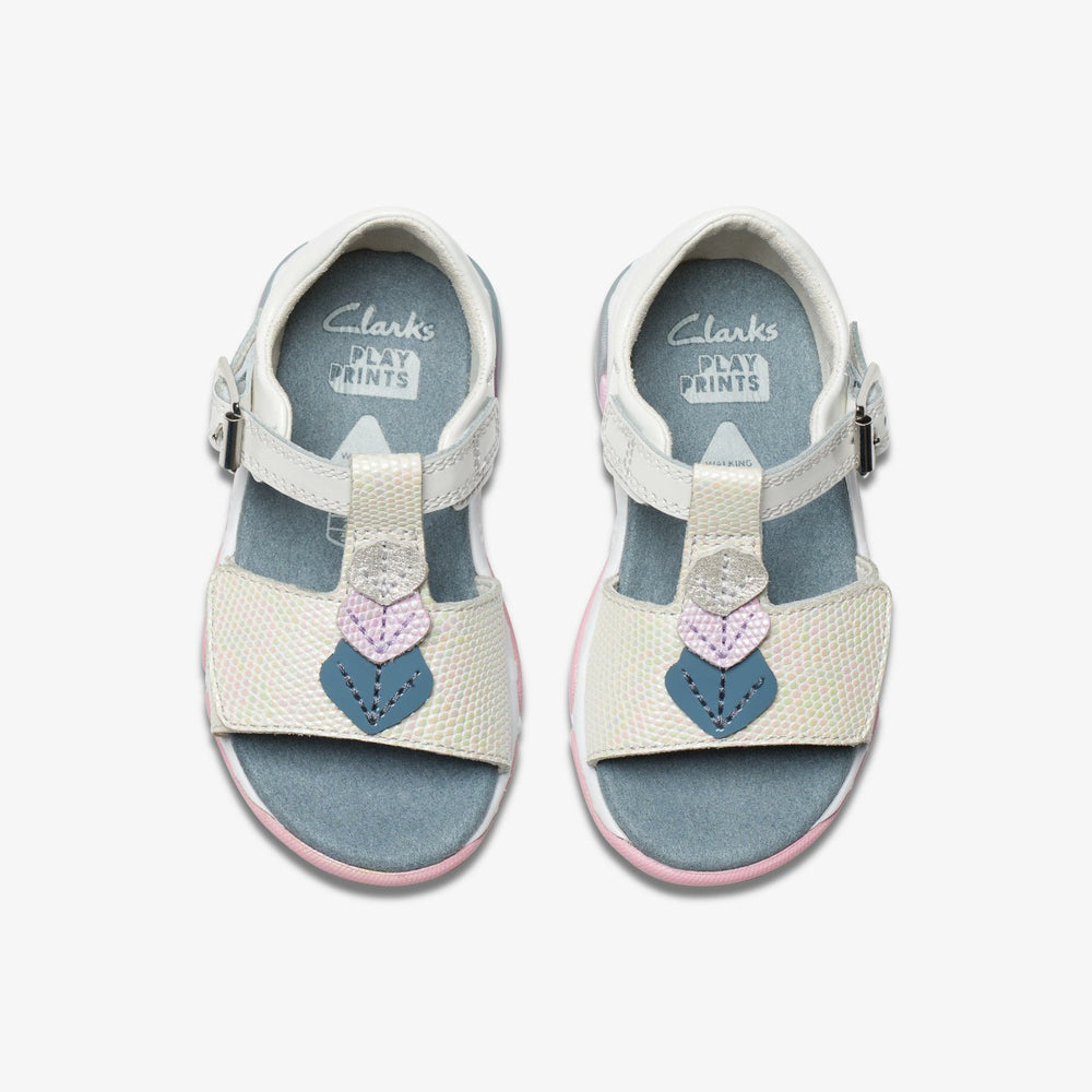 Osian Charm Toddler White | Clarks discount - Kids / Babies