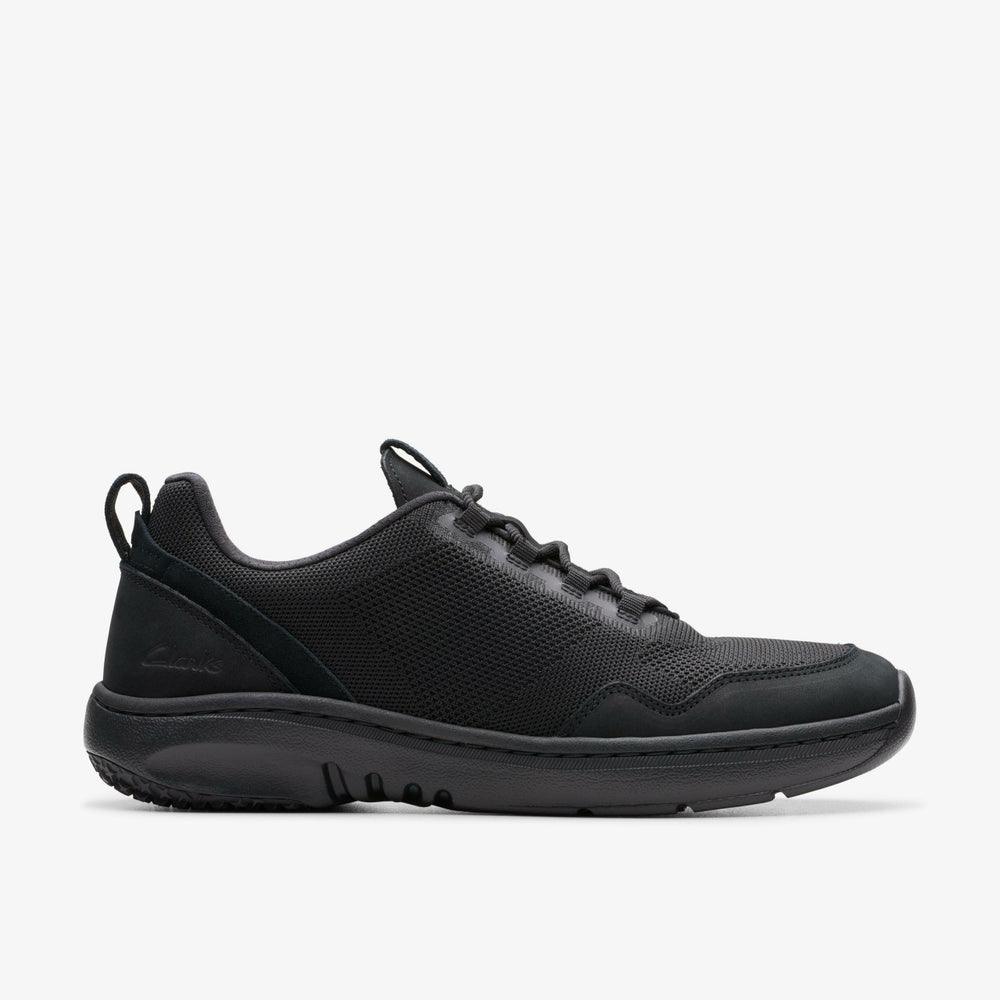 Clarks Pro Knit Black | Clarks on Sale - Men