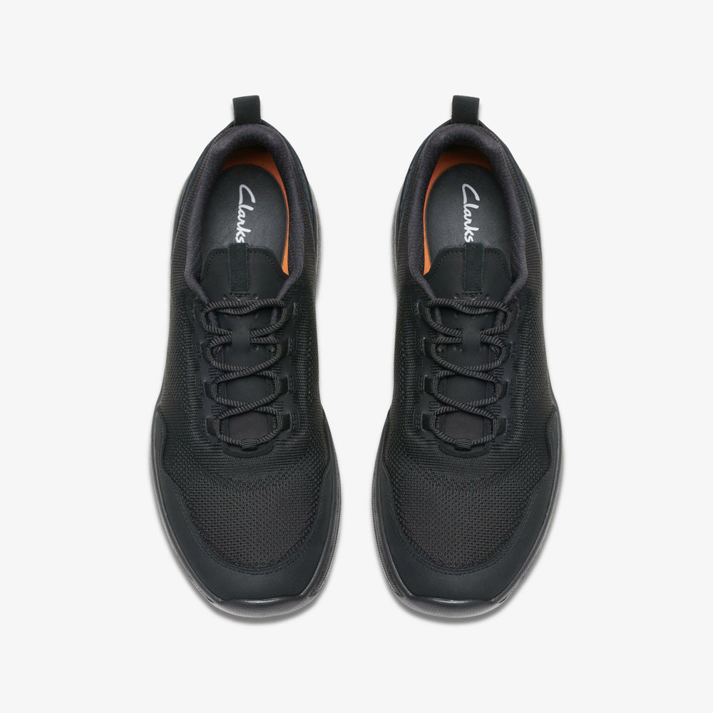 Clarks Pro Knit Black | Clarks on Sale - Men