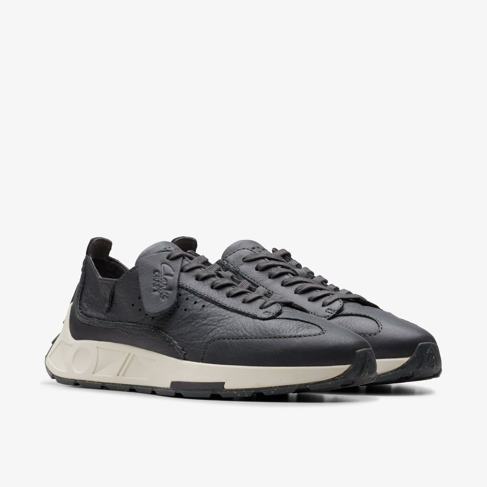 Craft Speed Dark Grey Leather | Clarks for sale - Men