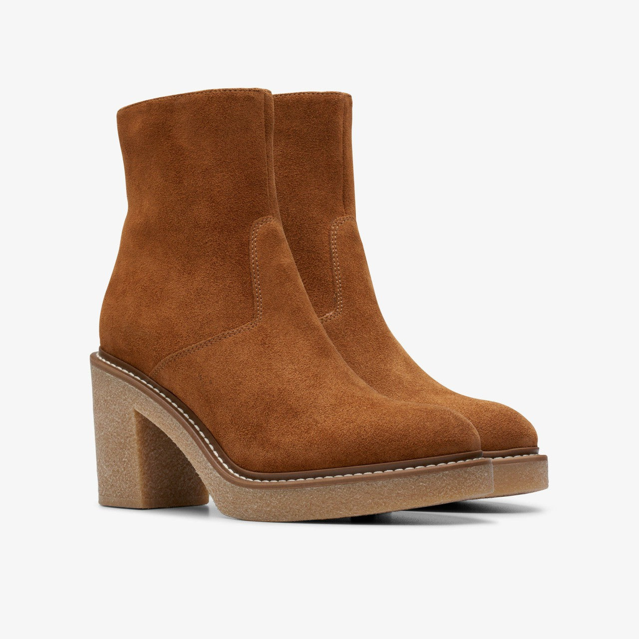 Colden Up Dark Tan Suede | Clarks online - Women