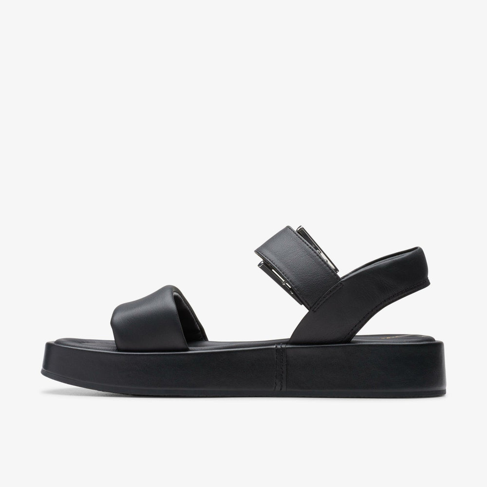 Alda Strap Black Leather | Clarks online - Women