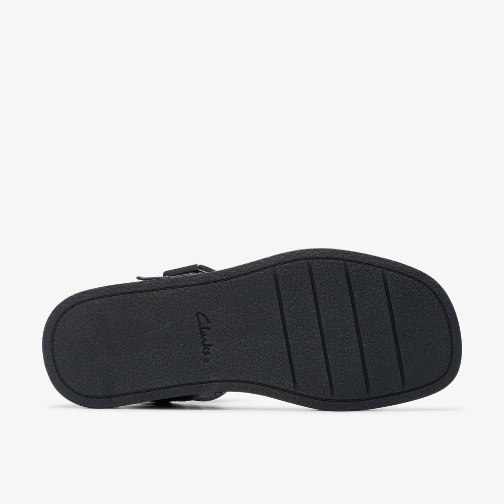 Alda Strap Black Leather | Clarks online - Women