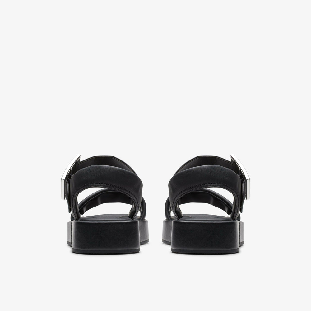 Alda Strap Black Leather | Clarks online - Women