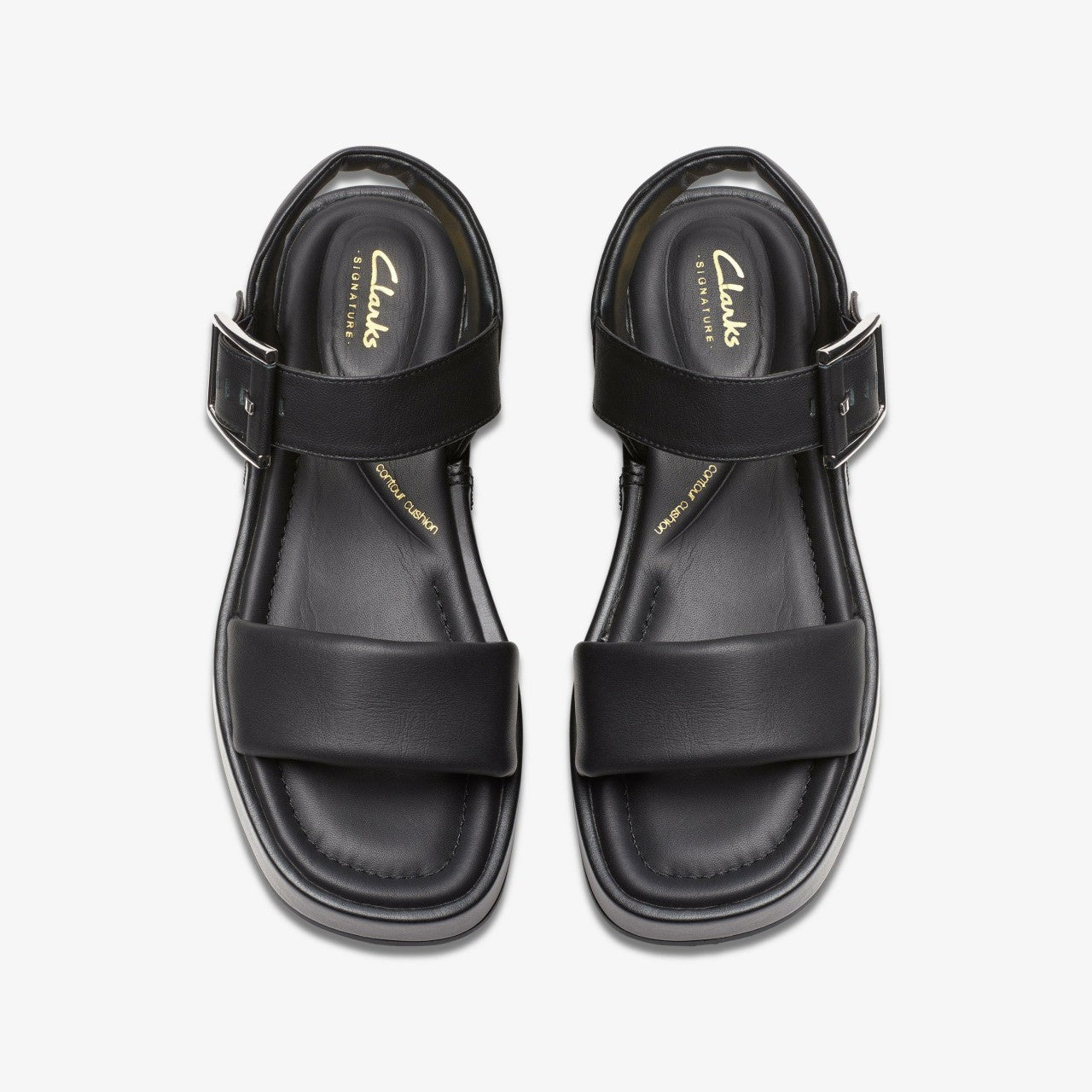 Alda Strap Black Leather | Clarks online - Women