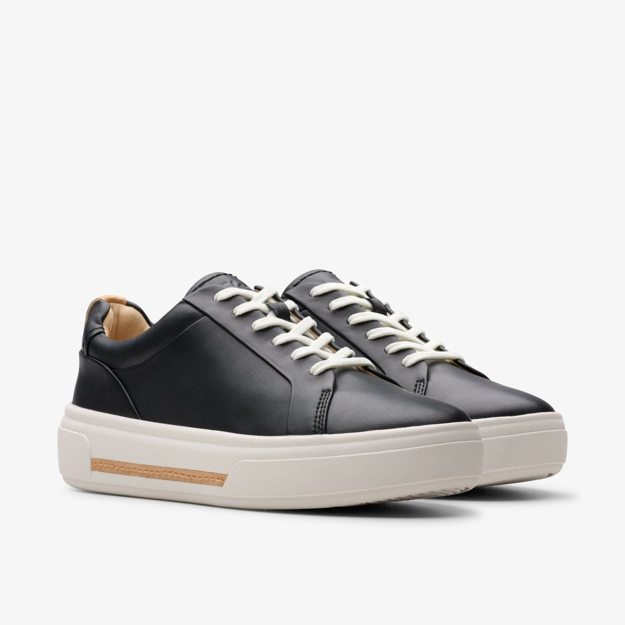 Hollyhock Walk Black Leather | Clarks online - Women