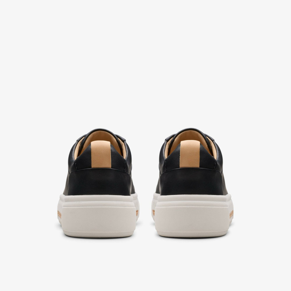 Hollyhock Walk Black Leather | Clarks online - Women