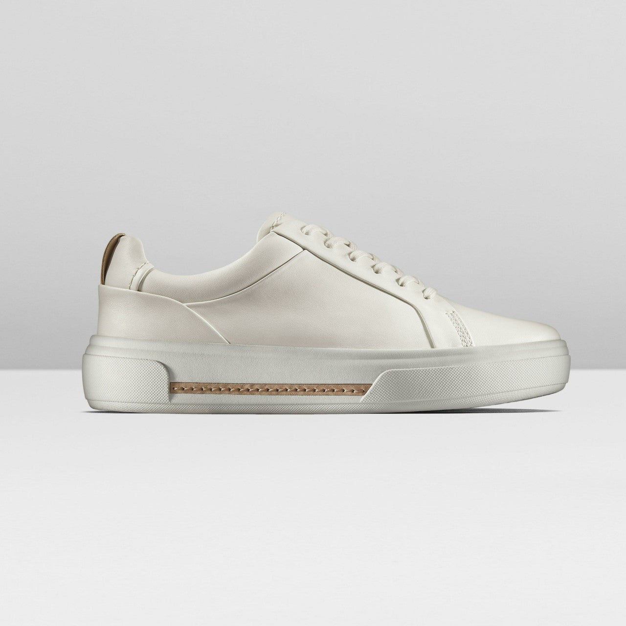 Hollyhock Walk Off White Leather | Clarks on Sale - Women