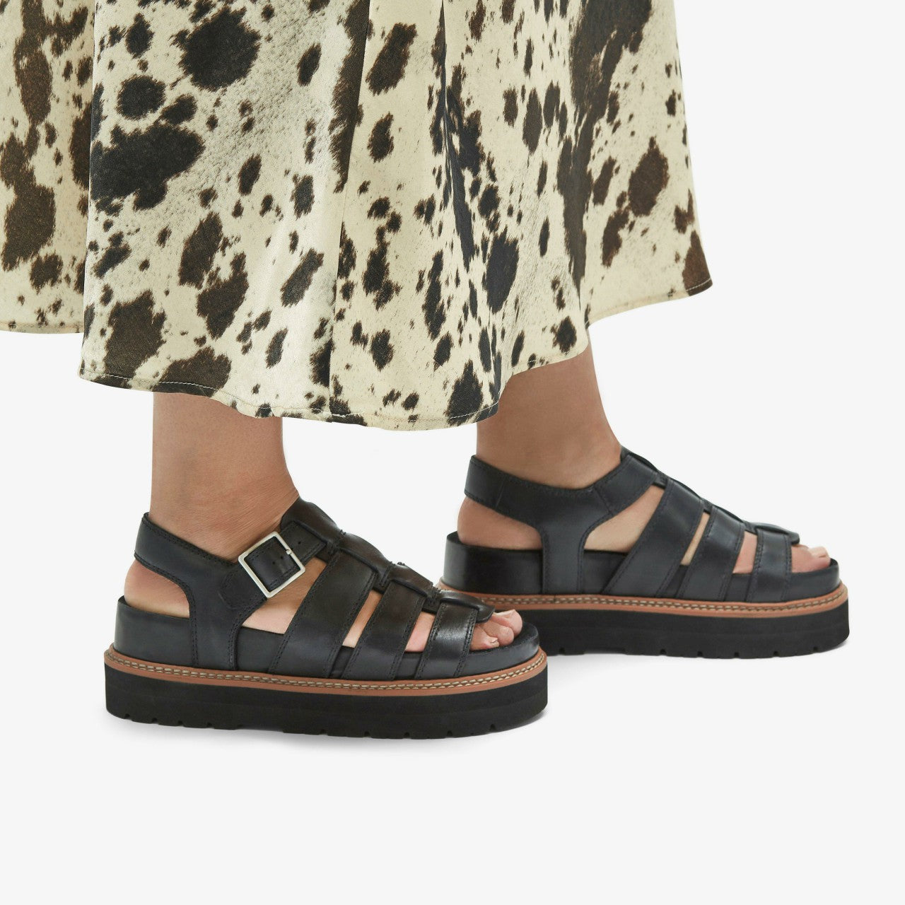 Orianna Twist Black Leather | Clarks for sale - Women