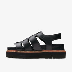 Orianna Twist Black Leather | Clarks for sale - Women