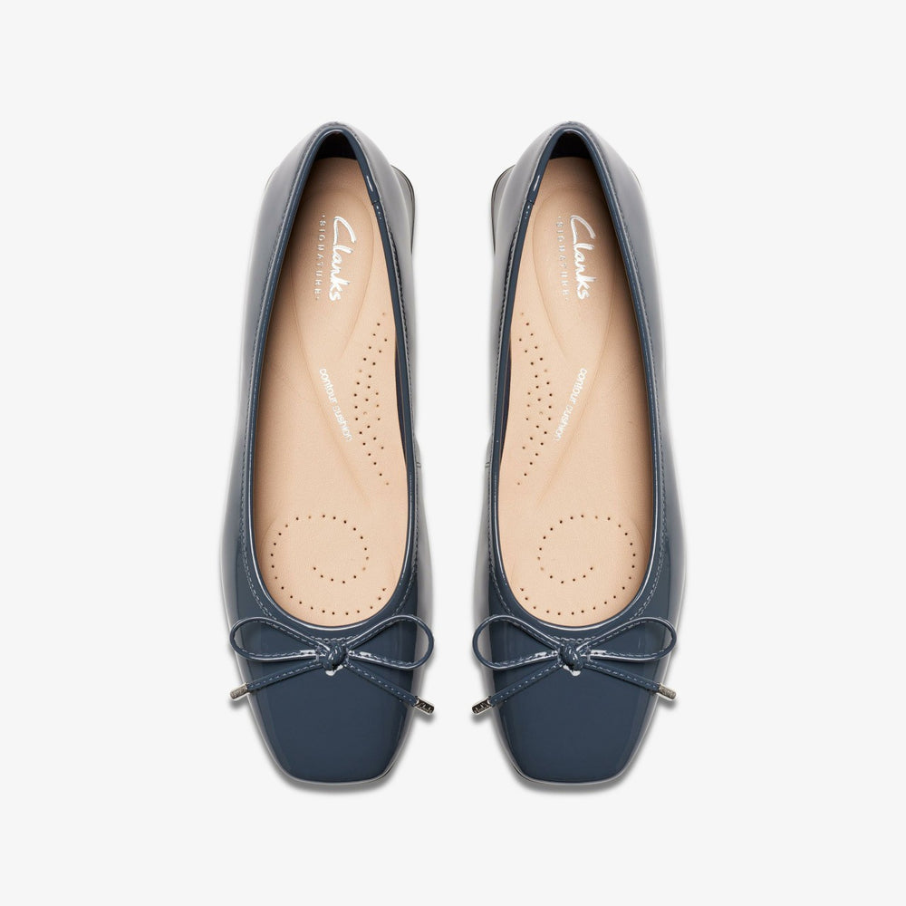 Ubree 15 Step Navy Patent | Clarks for sale - Women
