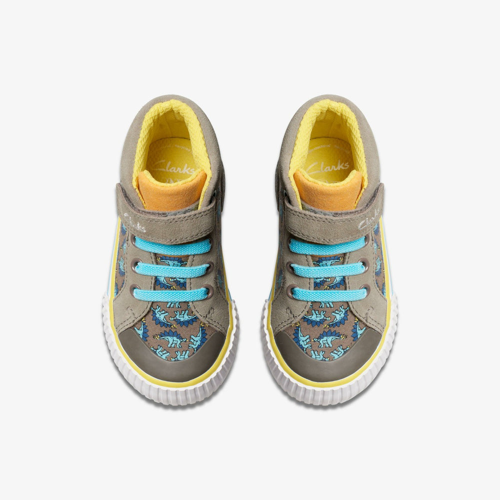 Foxing Roar Hi Toddler Sage Combination | Clarks discount - Kids