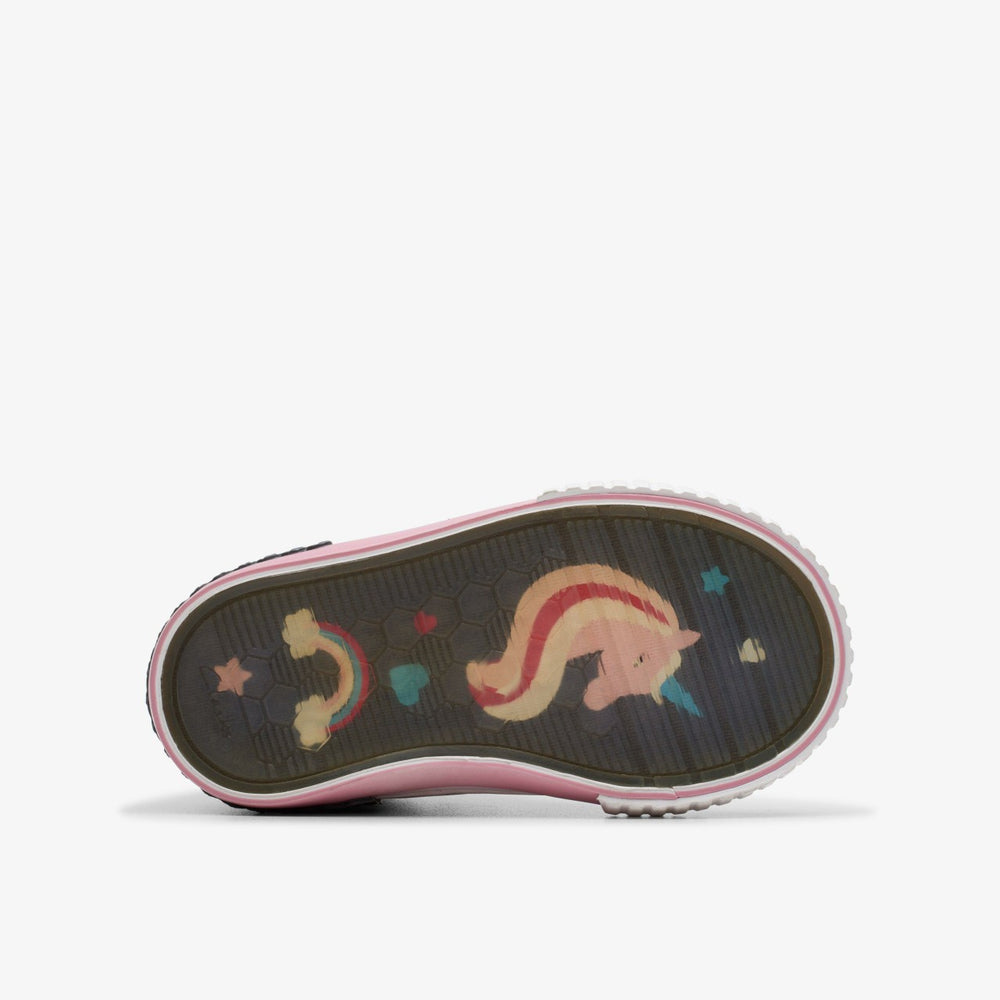 Foxing Halo Hi Toddler Silver | Clarks Sale - Kids