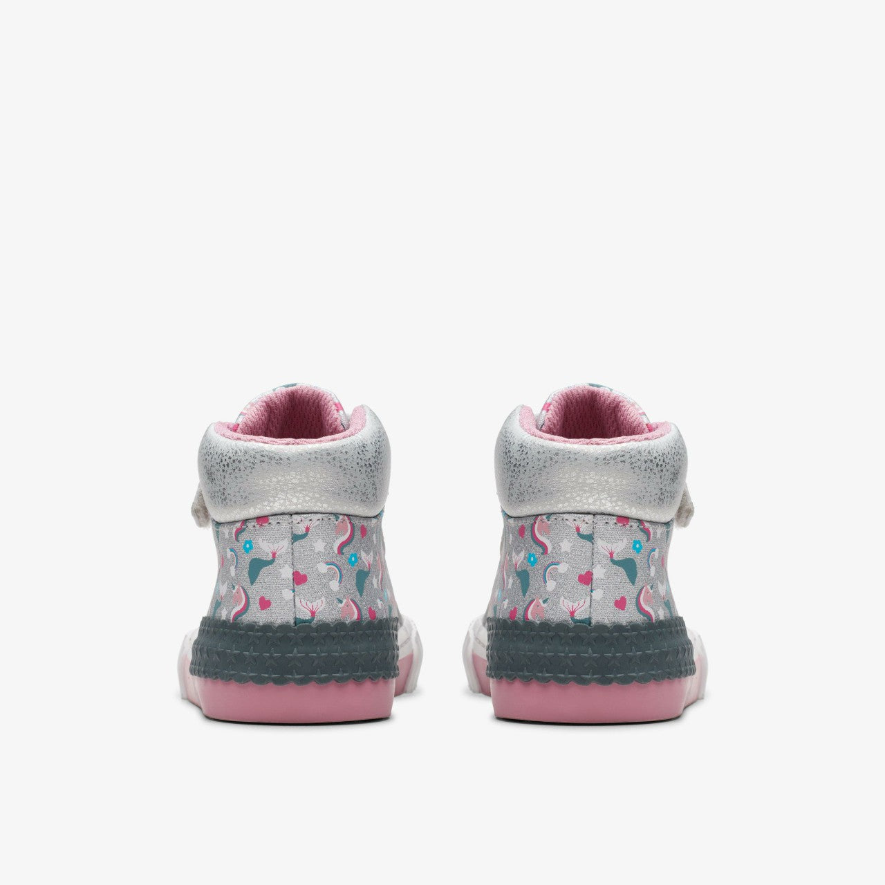 Foxing Halo Hi Toddler Silver | Clarks Sale - Kids