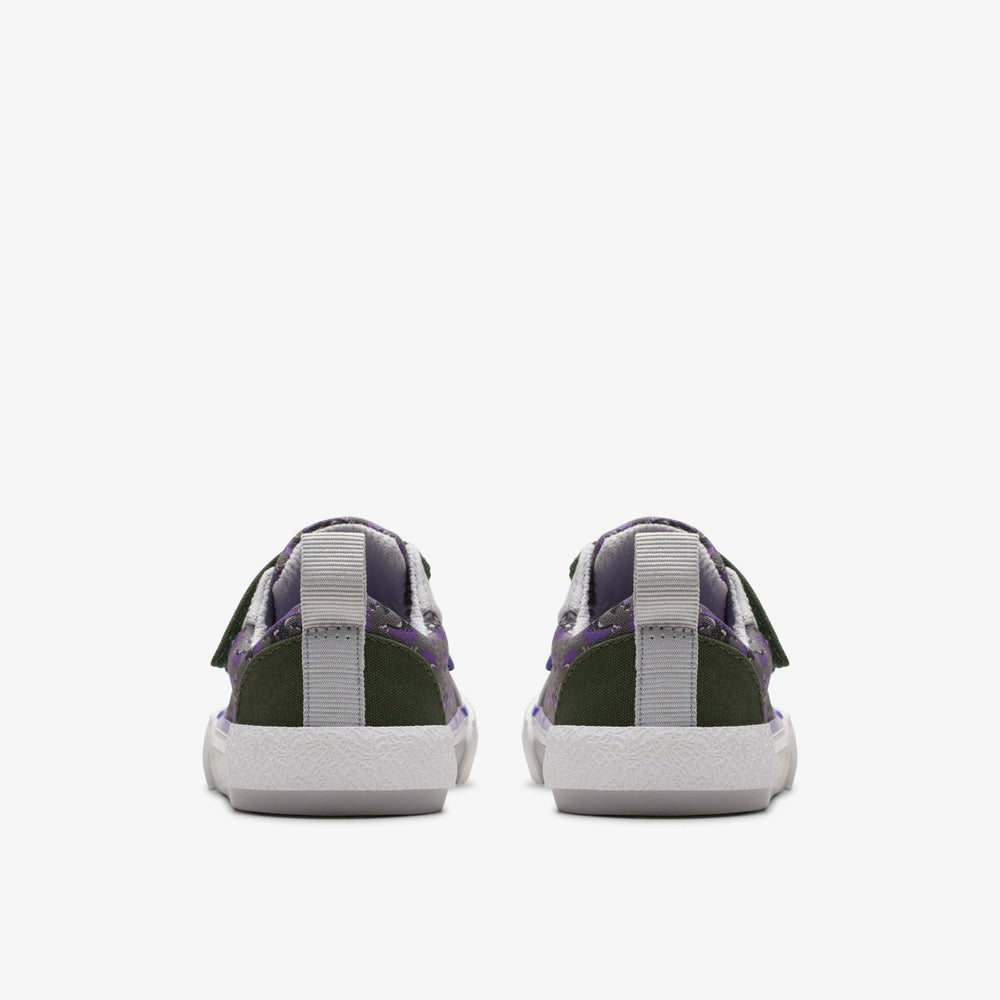 Foxing Steggy Toddler Grey Combination | Clarks Sale - Kids