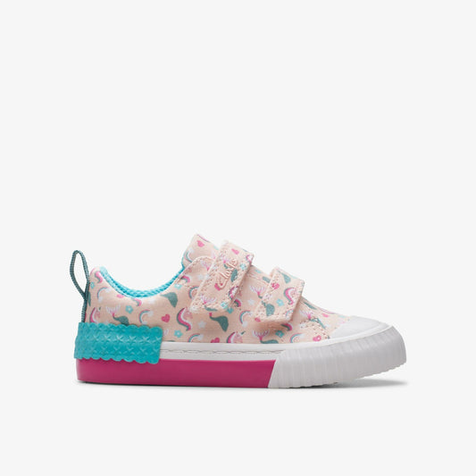 Foxing Myth Toddler Pink Multicolour | Clarks online - Kids / Babies