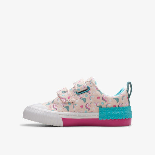Foxing Myth Toddler Pink Multicolour | Clarks online - Kids / Babies