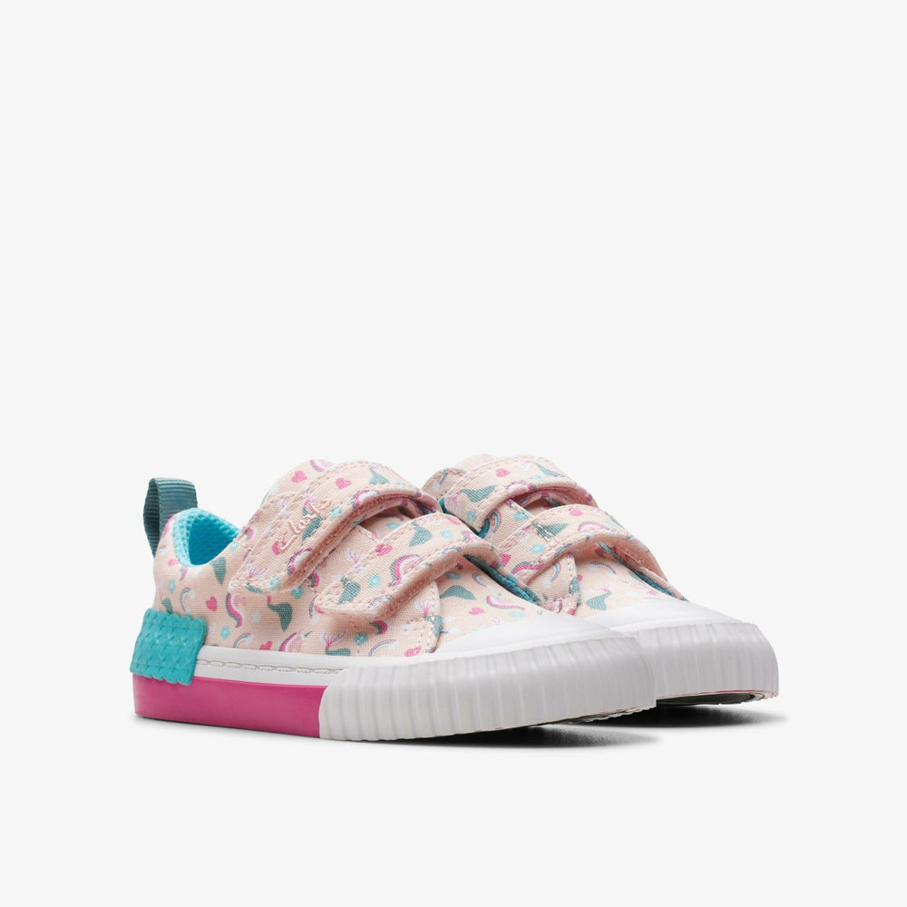 Foxing Myth Toddler Pink Multicolour | Clarks online - Kids / Babies