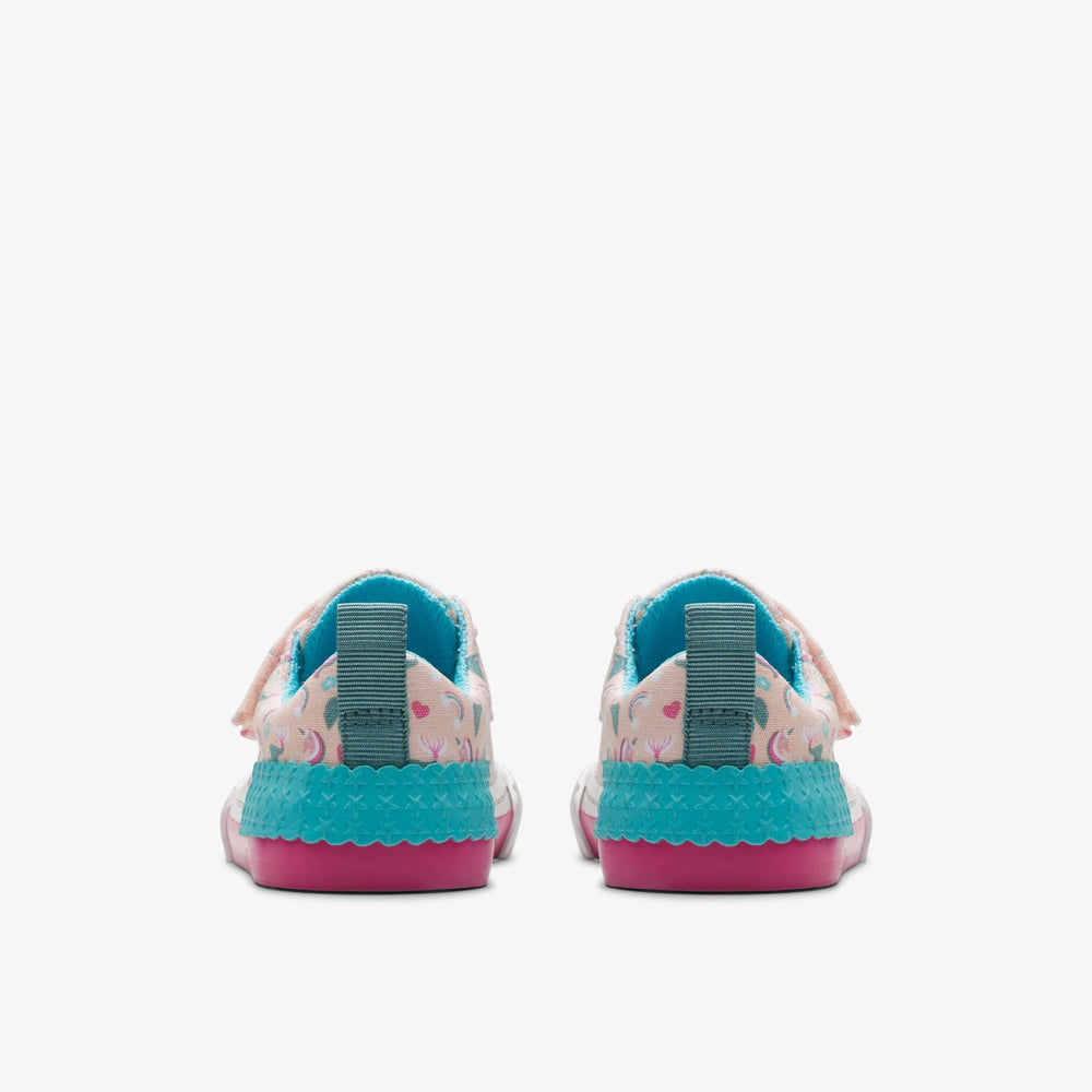 Foxing Myth Toddler Pink Multicolour | Clarks online - Kids / Babies