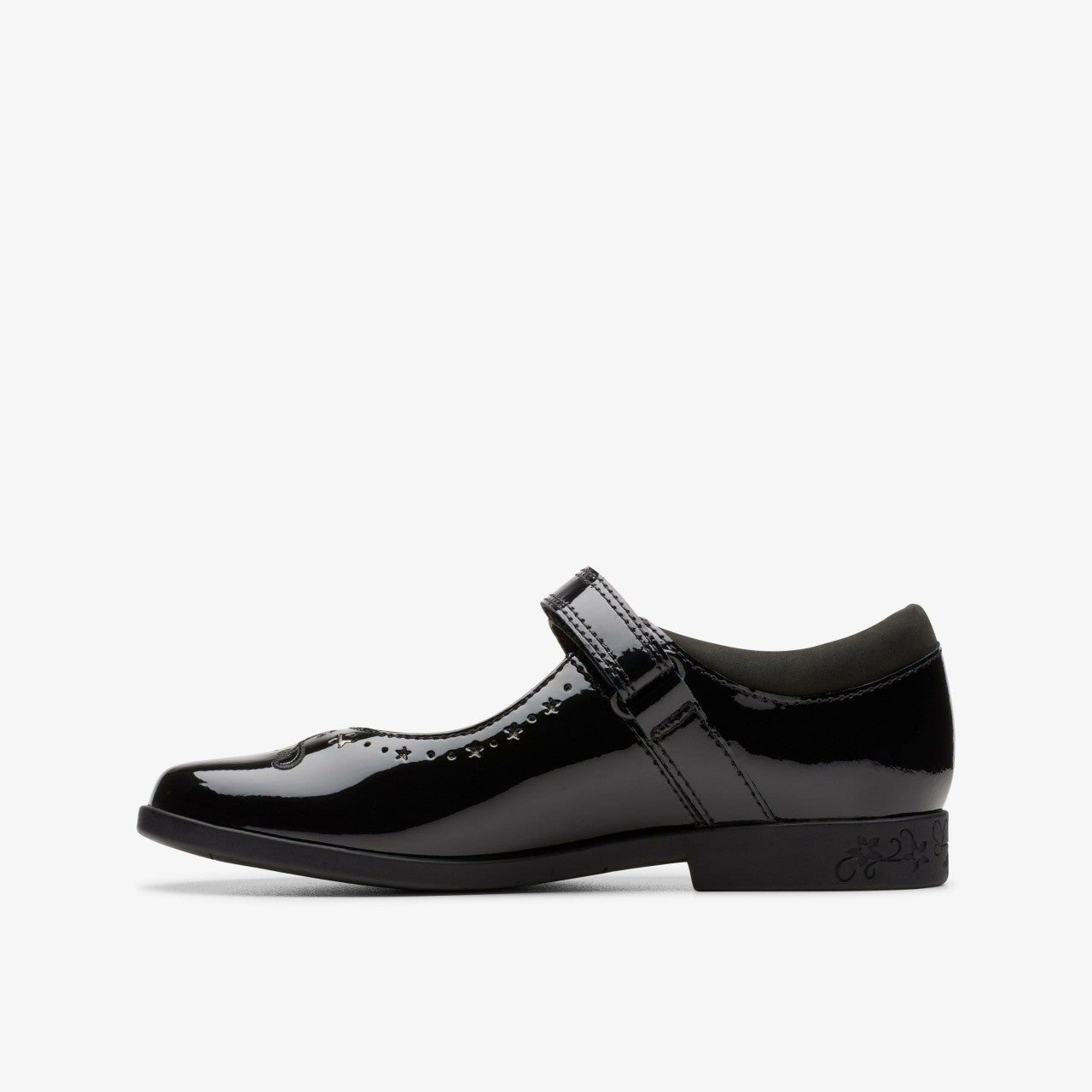 Lock Magic Kid Black Patent | Clarks for sale - Kids