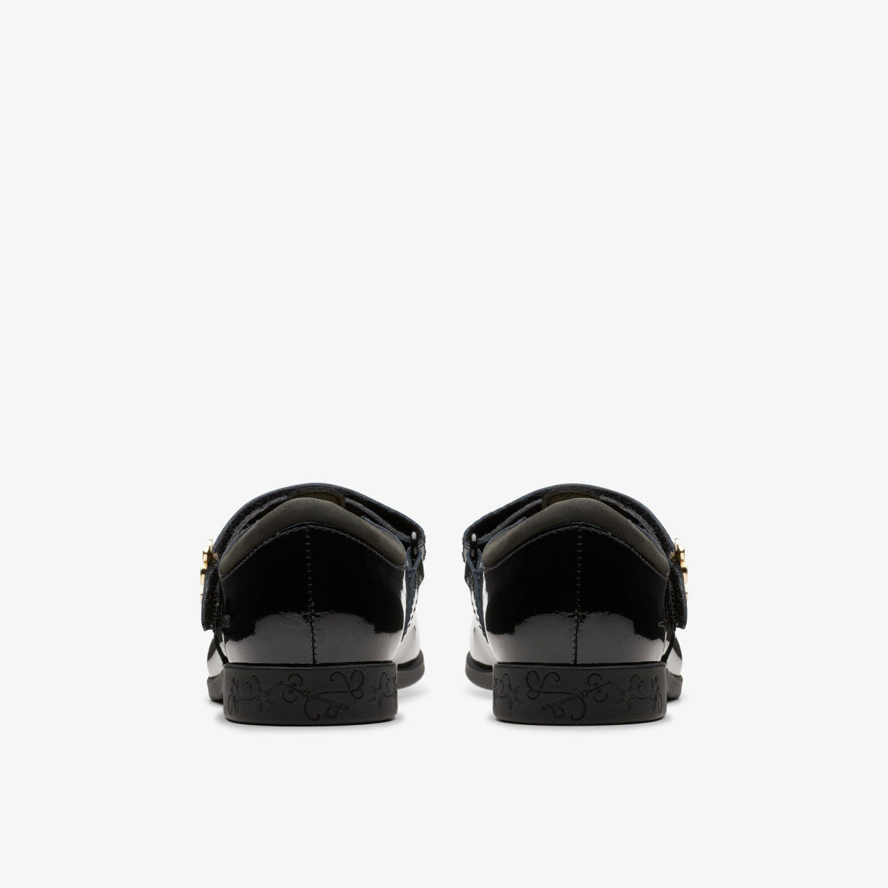 Lock Shine Kid Black Patent | Clarks online - Kids