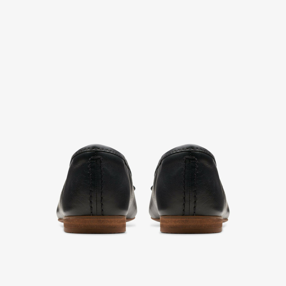 Fawna Lily Black Leather | Clarks for sale - Women