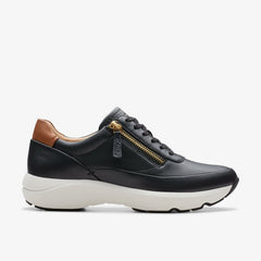 Tivoli Zip Black Leather | Clarks online - Women