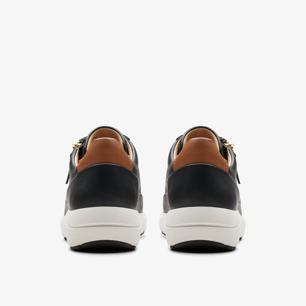 Tivoli Zip Black Leather | Clarks online - Women