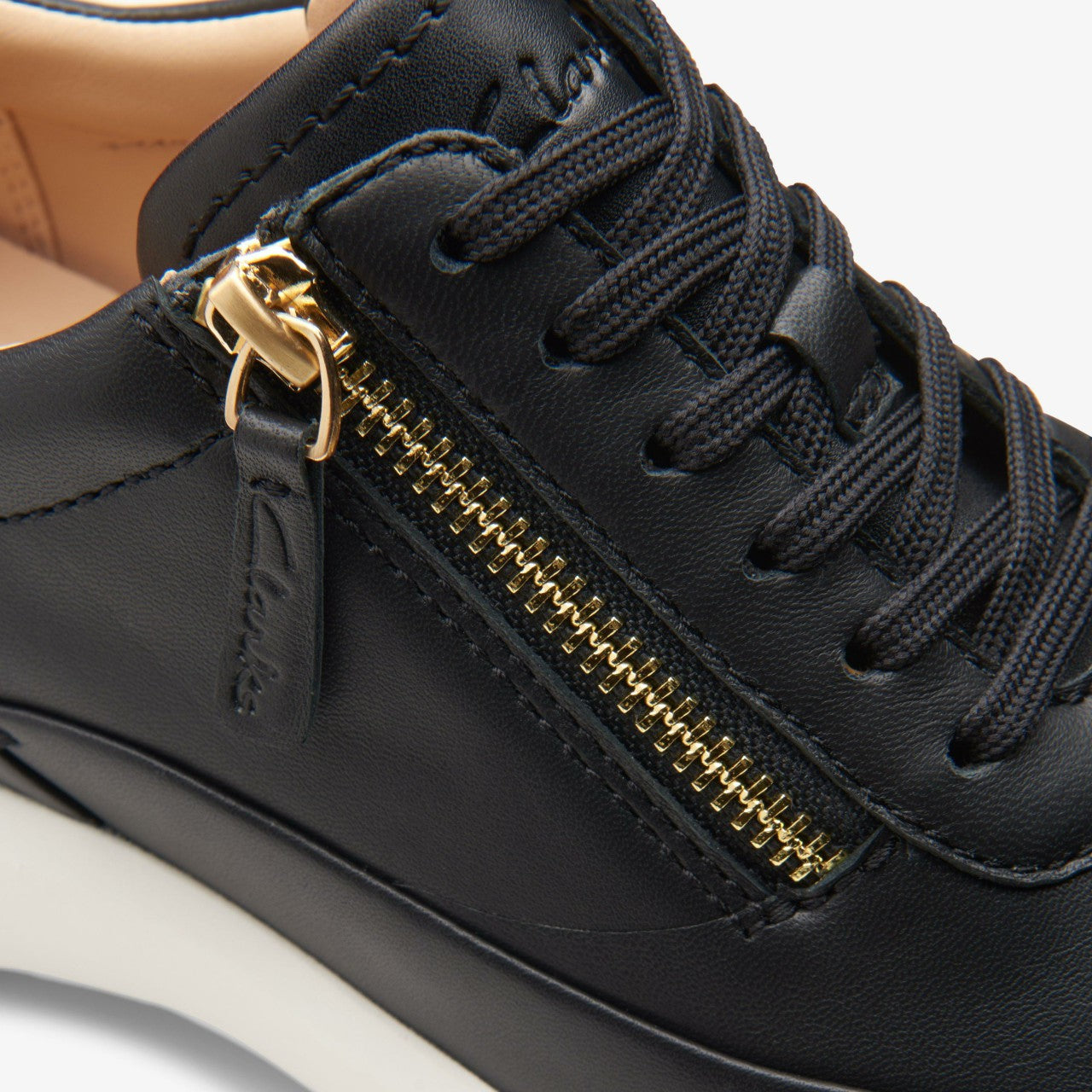 Tivoli Zip Black Leather | Clarks online - Women