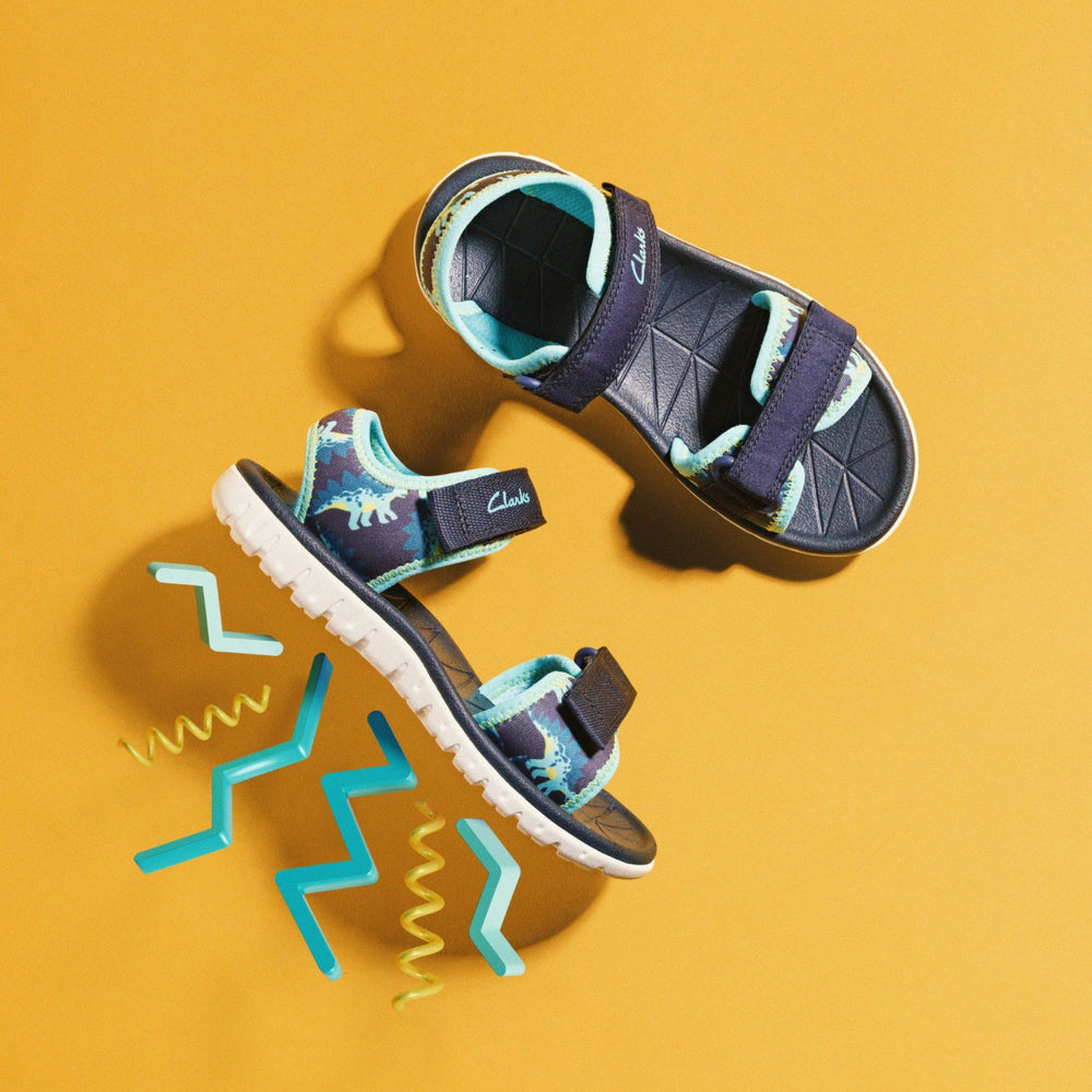 Surfing Tide Kid Navy | Clarks on Sale - Kids