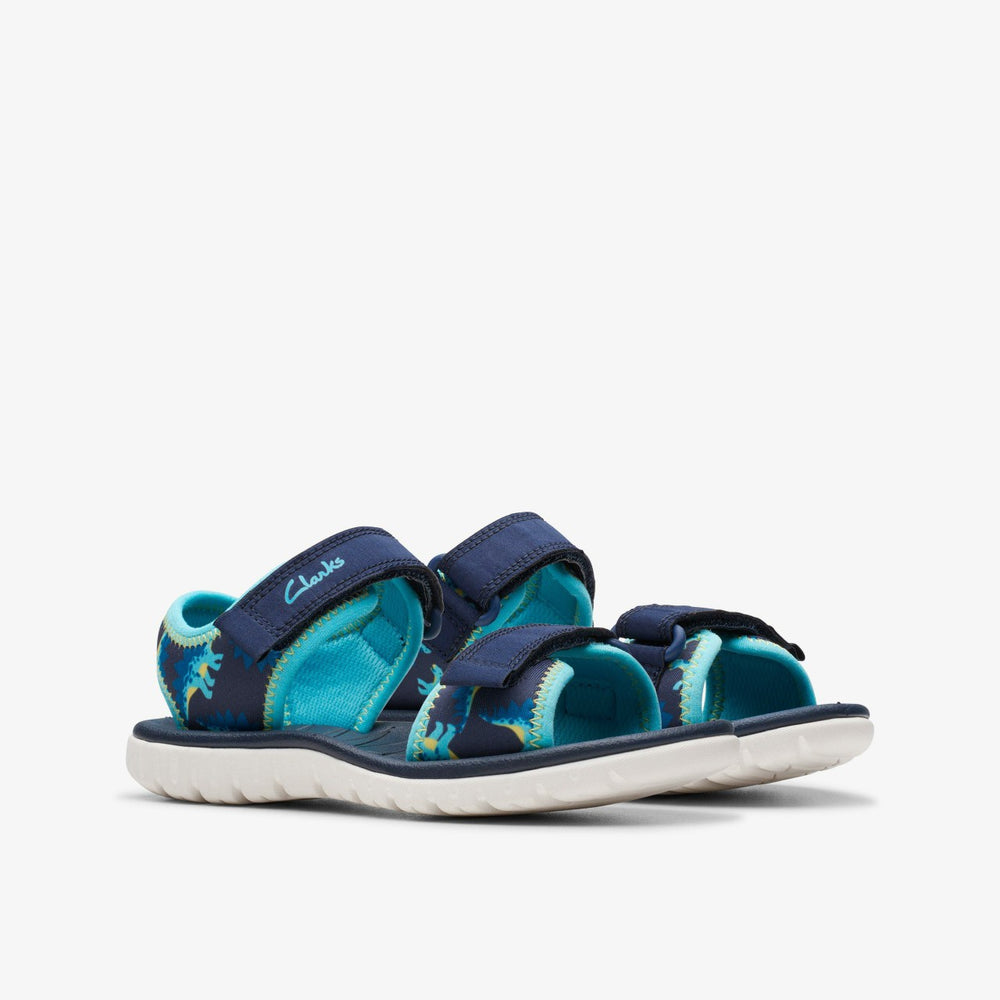 Surfing Tide Kid Navy | Clarks on Sale - Kids