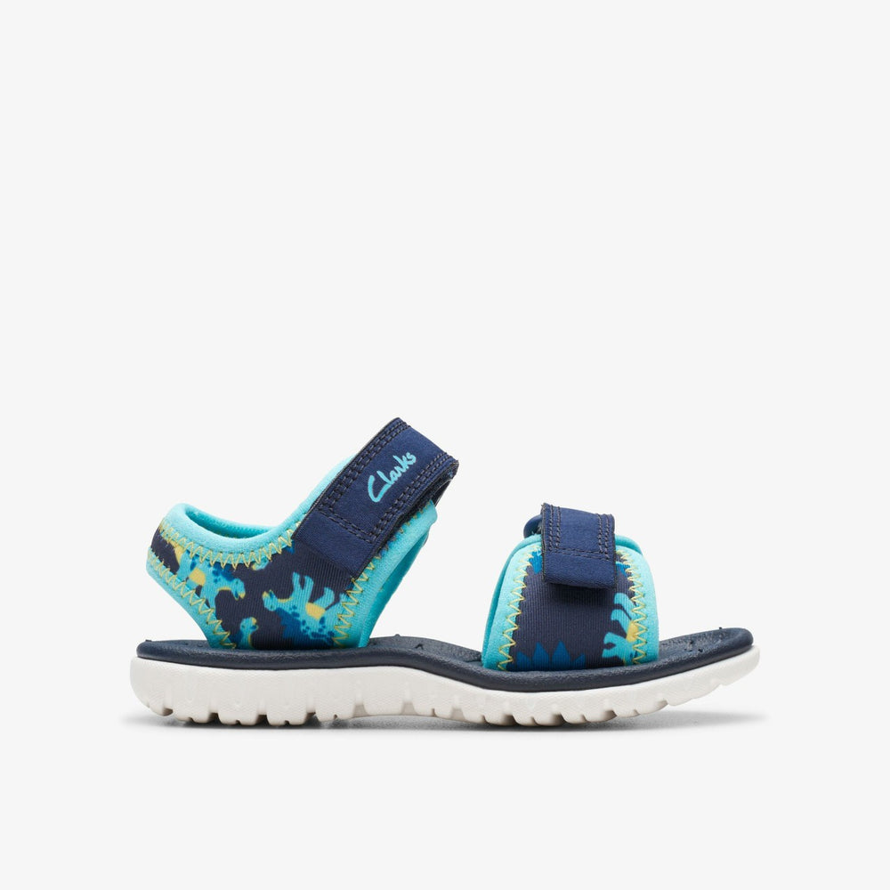 Surfing Tide Toddler Navy | Clarks Sale - Kids