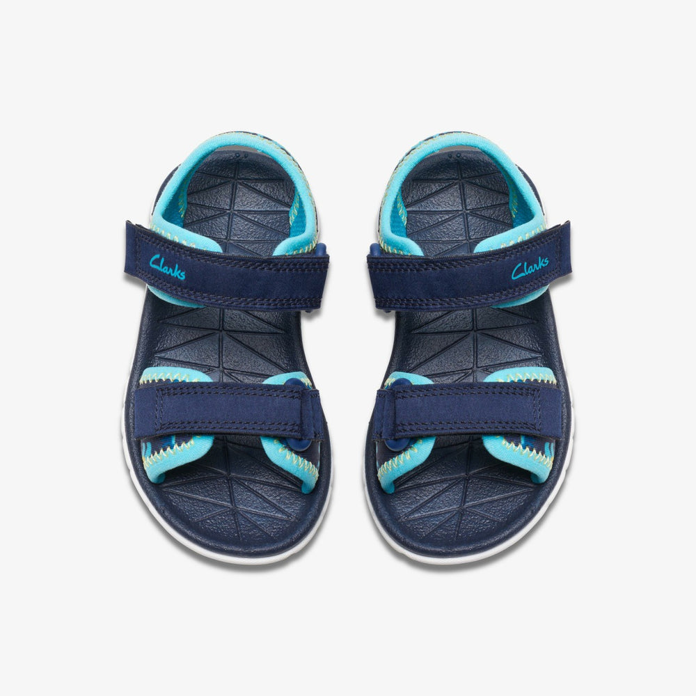 Surfing Tide Toddler Navy | Clarks Sale - Kids
