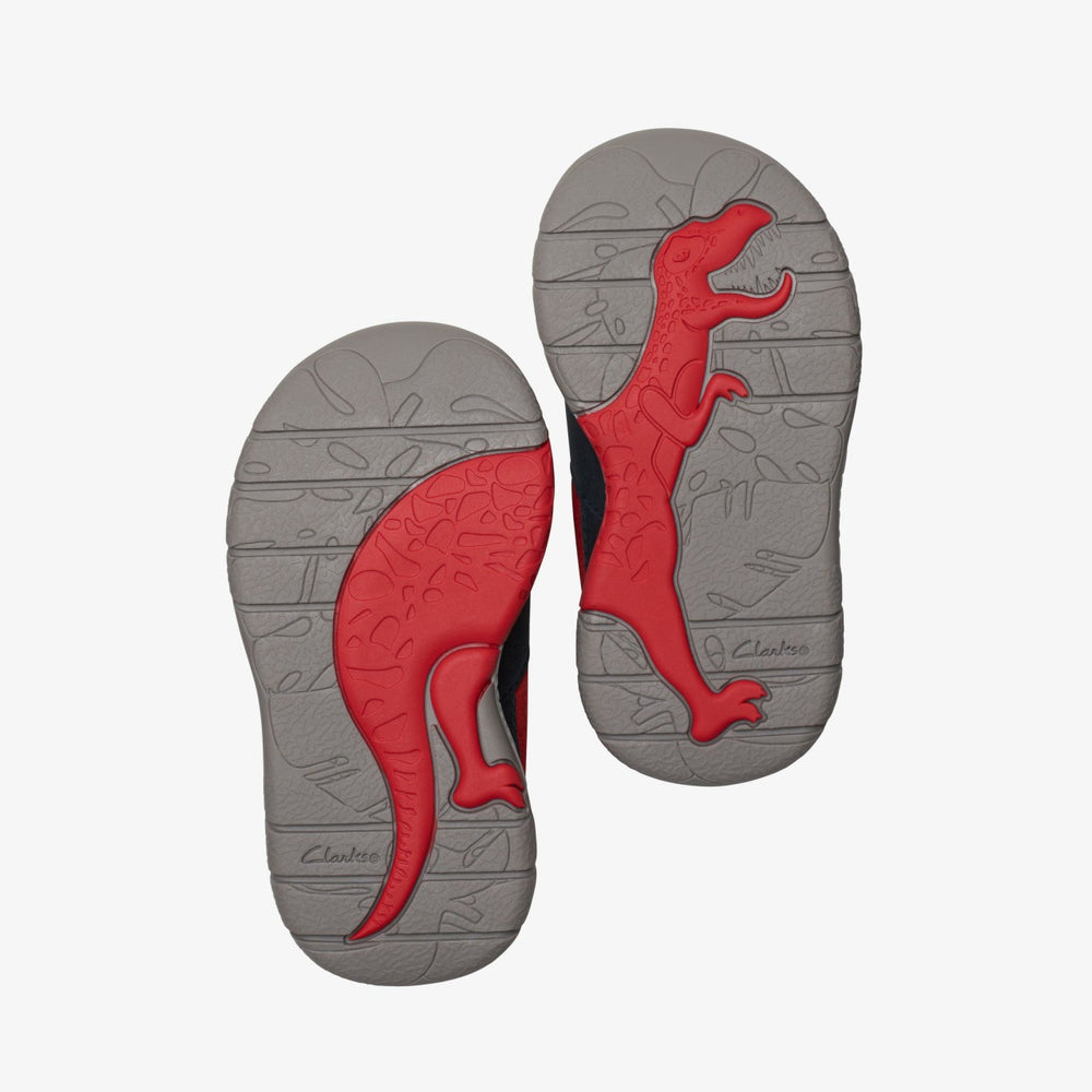 Steggy Tail Toddler Navy | Clarks online - Kids